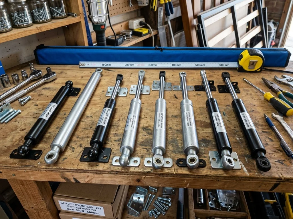 cylindres hydrauliques lit stockage